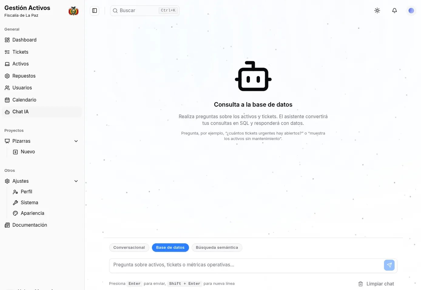 Sistema de Activos con IA