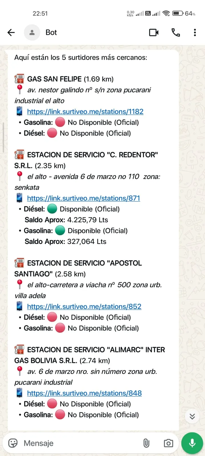 Bot de WhatsApp – Surtiveo